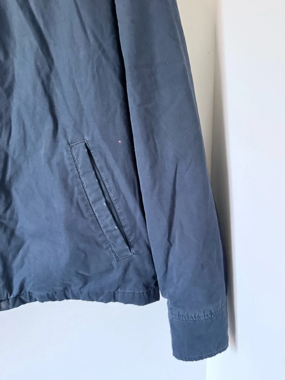Vintage Polo Ralph Lauren Harrington Jacket Men M Plaid Lined Cotton Twill Pony